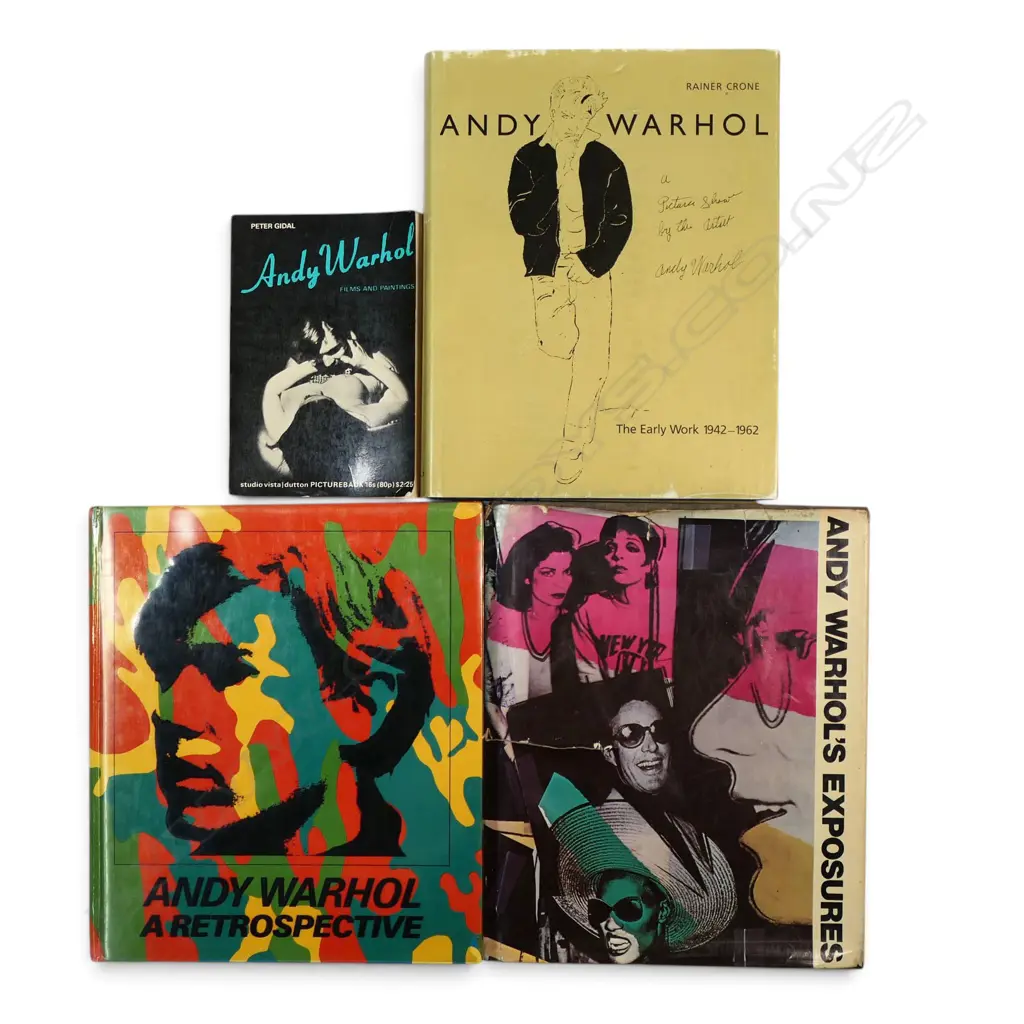 ANDY WARHOL - FOUR PUBLICATIONS Image 1++